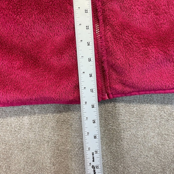 Wake Forest Deacs Fleece Sweater Jacket Women's 2XL Pink Champion Full Zip Mock - Picture 11 of 15